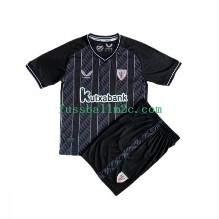 Fußballtrikots Athletic Bilbao Torwart Kinder Heim Trikotsatz 2023-2024